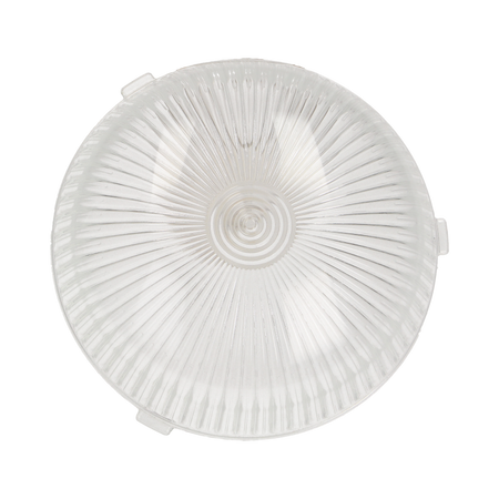 FEN, luminaire, 100W, E27, IP44, abat-jour en verre transparent Orno