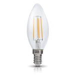 Ampoule LED E14 FSW 4W chaude 360 Line Kobi