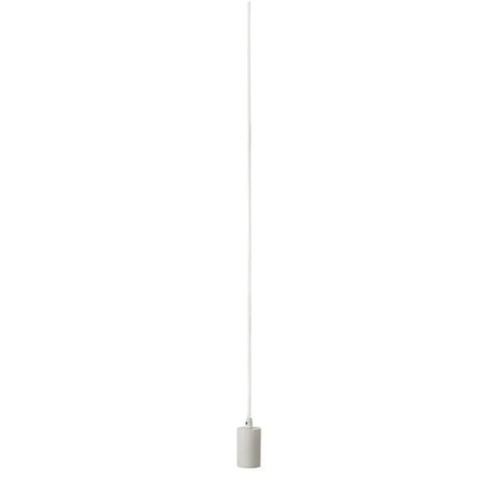 FITU suspension intérieure, hauteur 9,1 cm, blanc, E27, 60W max, câble nu sans patère de 2,5m, SLV