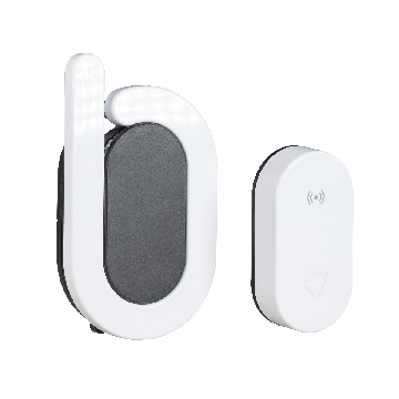 Sonnette sans fil BULIK II avec bouton poussoir, IP56, DRS-988H, sundi Zamel