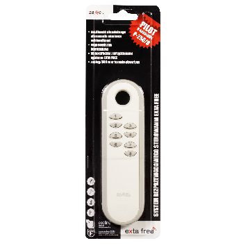 Pilote; EXTA FREE; IP20; 350m; Canaux: 8; Nbr de bout: 8; P-256/8 ZAMEL