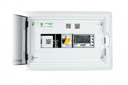 Panneau LCD-HMI dans un boîtier à 4 rails DIN, compatibilité : BasicGSM 2, MultiGSM 2 (sans -PS)