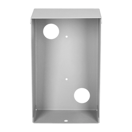 Auvent de protection pour les interphones FOSSA, montage en surface gris