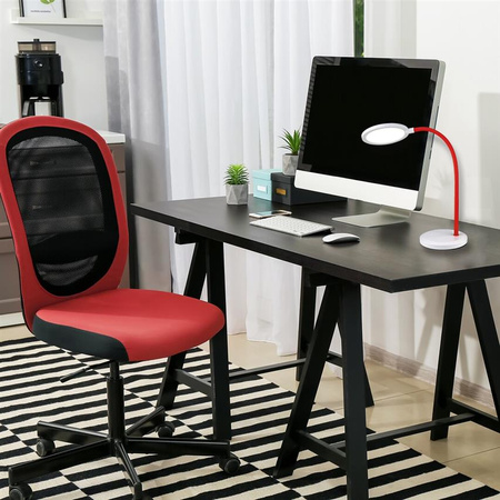 TIMOTHY lampe de bureau LED rouge 7,5W 4000K 440lm IP20 Rabalux