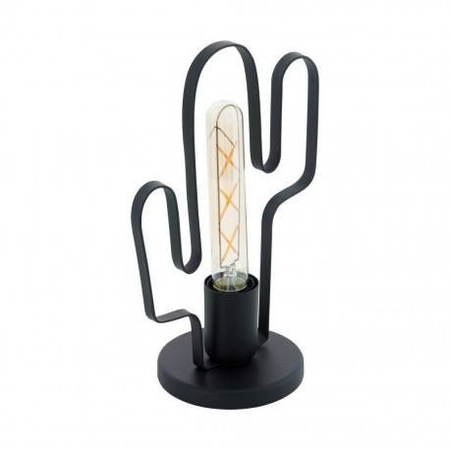 Lampe à poser COLDFIELD noir E27 60W 28cm 49907 EGLO
