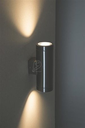 Lampe de jardin pour façade Inox, Aster 2xGU10 Struhm