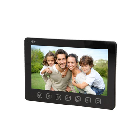 Kit vidéophone couleur 7" PARS OR-VID-EX-1041/W noir Orno