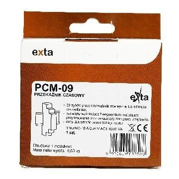 Relais horaire numérique universel 1 mode PCM-09 Zamel