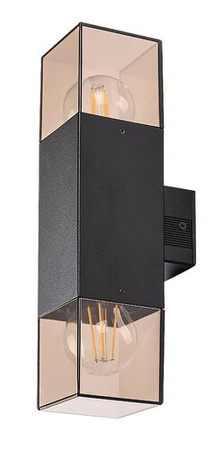 Loanda applique extérieure IP54 2xE27 noir Rabalux 77081