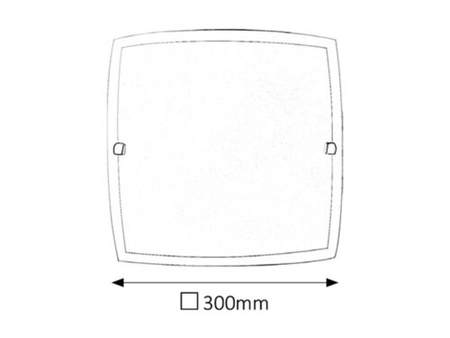 Nedda plafonnier IP20 1xE27 verre opale Rabalux 3688