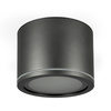 Luminaire de salle de bains UMA, GX53, IP54, montage apparent, rond, Anthracite, EDO777543 EDO Solutions