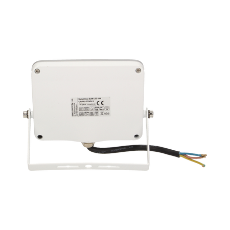 SLIM LED, Projecteur, 10W, 750lm, IP65, 5000K, argent Orno