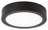 Shaun 24W IP44 2400lm LED noir luminaire encastré pour salle de bain