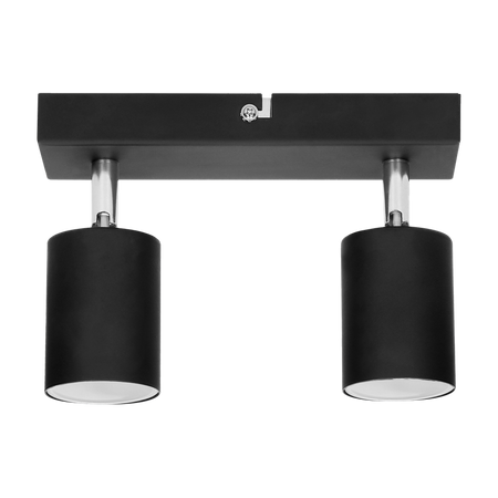 DOA SP 2I, appliques et plafonniers, GU10 max. 2x50W, IP20, noir