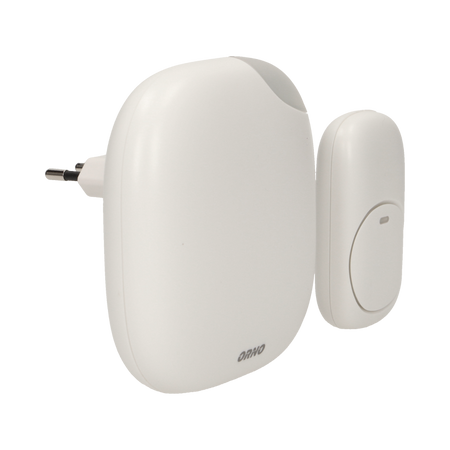 Sonnerie sans fil à piles LOGICO AC avec learning system et fonction d'alarme, Orno OR-DB-QM-125