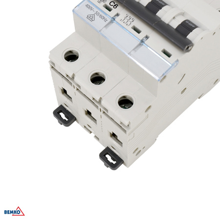 Disjoncteur à maximum de courant 6KA 3P B 63A SCHELINGER