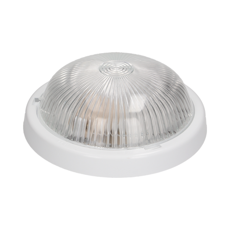 FEN, luminaire, 100W, E27, IP44, abat-jour en verre transparent Orno