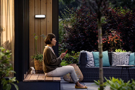 LED STRATOSPHERE applique de façade extérieure 3,8W 2700K 800lm anthracite Philips