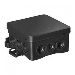 Boîte d'encastrement NS5 FASTBOX&amp;HOOK 75x40x75 noir IP54 Simet