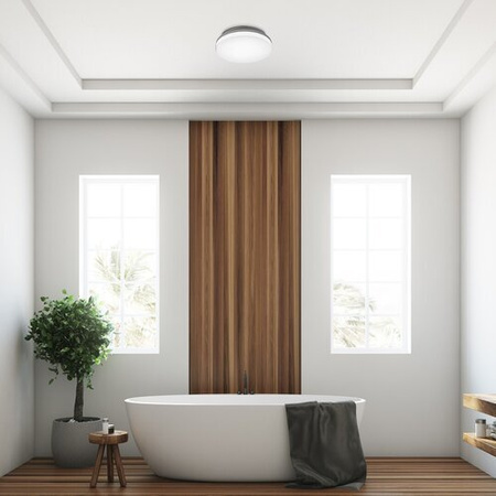 Zenon 18W IP54 1800lm LED plafonnier extérieur blanc Rabalux 2697