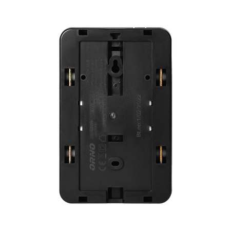 Sonnerie électromécanique bicolore BREVIS MAXI AC, 230V, noir