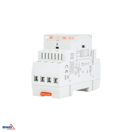 Horloge hebdomadaire électronique 7D sur rail DIN Schelinger