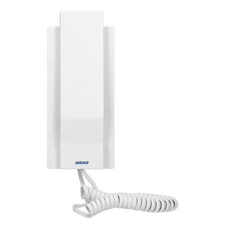 Kit d'interphone unifamilial avec interphone et lecteur de badges de proximité, blanc AVIOR OR-DOM-JA-928/W Orno