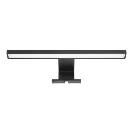 NORTES LED 5W, éclairage au-dessus du miroir, 320lm, 4000K, longueur 30 cm, plastique, noir