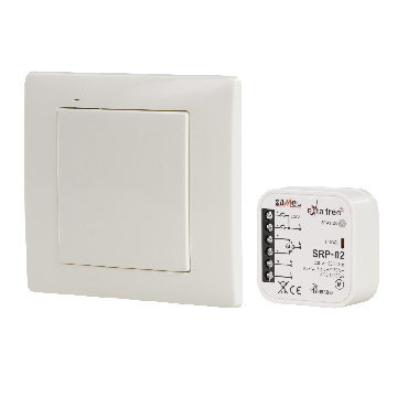 Kit de commande sans fil; EXTA FREE; IP20; -10÷55°C; 868,32MHz; RZB-03 ZAMEL