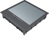 Boîte de sol 24 modules noire VQ12059005 HAGER