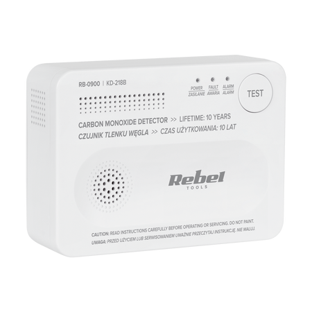 Détecteur de monoxyde de carbone (CO) KD-218B Rebel