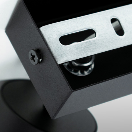 Plafonnier spot pour plafond 4xGU10 noir MALGA 4 Edo Solutions