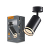 Plafonnier et applique murale GU10 Max 30W Noire VL-SPF05B-B