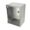 Coffret électrique ABS 300x400x210 avec plaque de montage galvanisée (porte transparente) | 800.701.006 | HOROZ