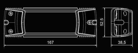 Amplificateur pour boîte RGB 10-14V DC WLN-01 Ledix Zamel