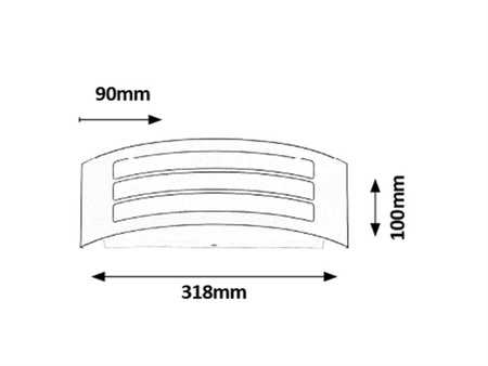 Applique de façade ROMA E27 anthracite IP44 Rabalux 8776