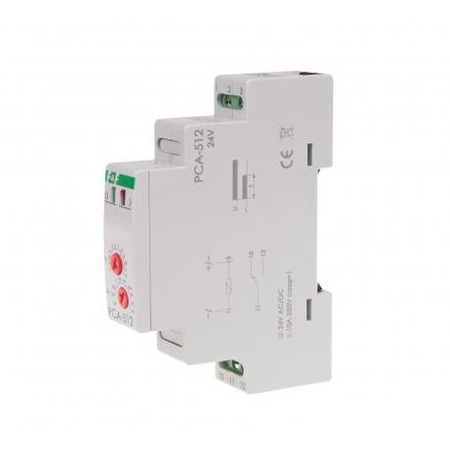 Relais temporisé avec déconnexion temporisée PCA-512-24V F&F