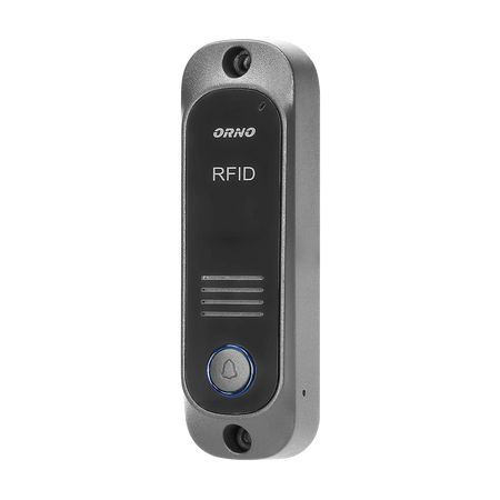 Kit d'interphone unifamilial avec interphone et lecteur de badges de proximité, blanc AVIOR OR-DOM-JA-928/W Orno