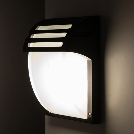 ZOFIN S E27 noir IP44 lampe murale de jardin EDO777373 Edo Solutions Garden Line