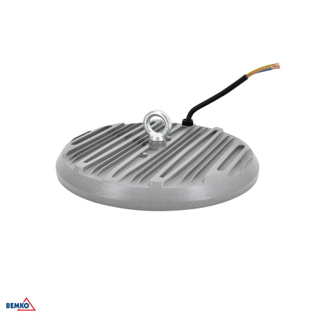 High Bay GAMPER LED luminaire industriel 150W 4000K 15000lm CRI80 IP65 90st Kafler grey