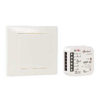 Kit de commande sans fil; EXTA FREE; IP20; -10÷55°C; 868,32MHz; RZB-03 ZAMEL