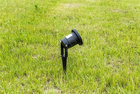 Projecteur de jardin à pique, Diego GU10 IP65 noir GTV