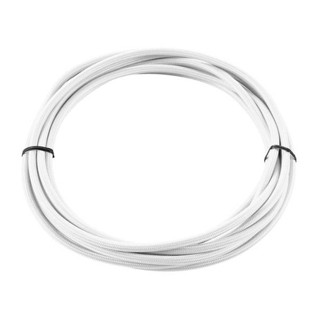 Câble textile intérieur, 3 pôles, 3x0,75 mm², 5 m, blanc, SLV
