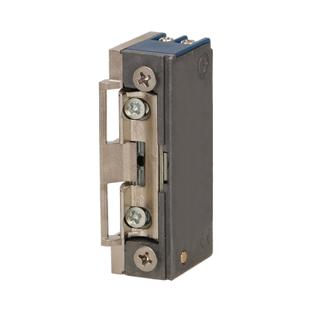 Gâche électrique symétrique avec guide sans mémoire et interlock, MINI, faible courant, 280mA pour 12VDC