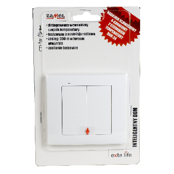 Émetteur sans fil à clavier; EXTA LIFE; IP20; 3VDC; -10÷55°C; RNK-24 ZAMEL