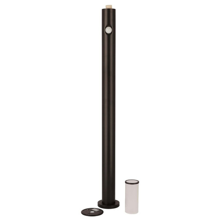 TULIS OV 100 SENSOR GU10 noir IP54 EDO777473 détecteur de mouvement poteau de jardin EDO Solutions