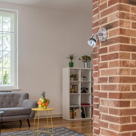 Applique NORMAN chrome satiné GU10 50W IP20 Rabalux