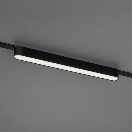 LiTrack Line08N black 4000K natural white DC 24V rail lamp