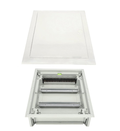 Tableau modulaire 2x12 encastré avec porte métallique IP40 C.1524 Pawbol