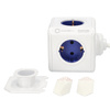 Allocacoc Extended PowerCube avec câble de 1,5 m, Type F Schuko - bleu